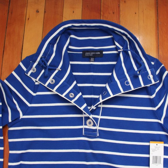 Jones New York Striped Sweatshirt - Picture 4 of 8